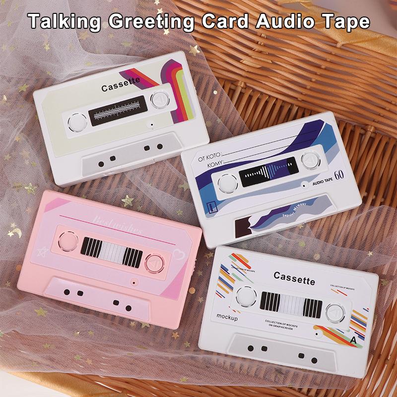1pc Recording Voice Card Tape Greeting Card DIY Recording Card 60/300 Seconds Voice Chip For Birthday Valentine's Day Gifts