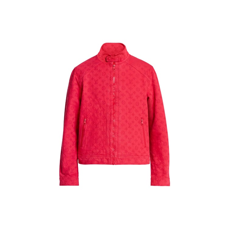 Louis Vuitton Monogram-pattern Zip-up Jacket 1A5PD