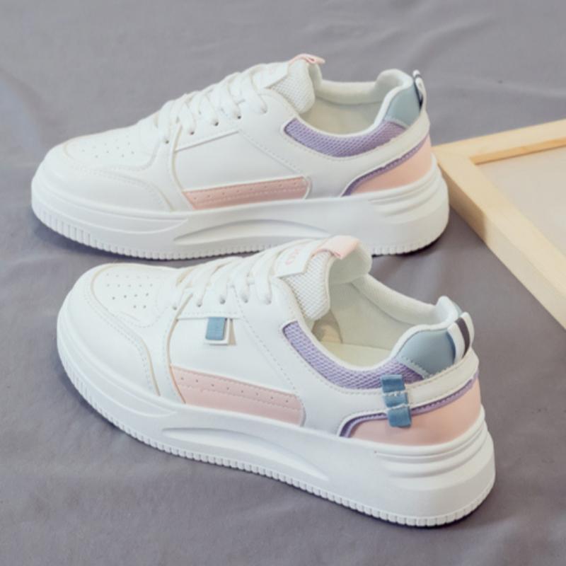 Versatile Soft Sole Non-tiring Sports Shoes for Women Thick Sole Spring and Autumn High-end Casual Shoes