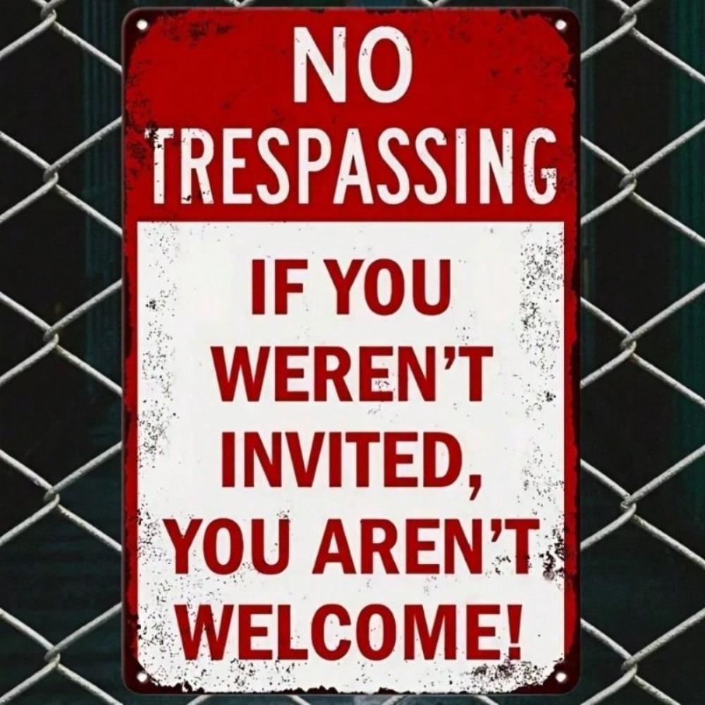 Vintage Metal Sign Retro Decor Wall Art Waterproof Garage Bar Cafe