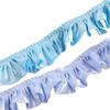 30meter Double Satin Wavy Ribbon leaf 55MM Chroma Colorful Skirt Lace Bows DIY Handmade Hair Accessories Gown Material