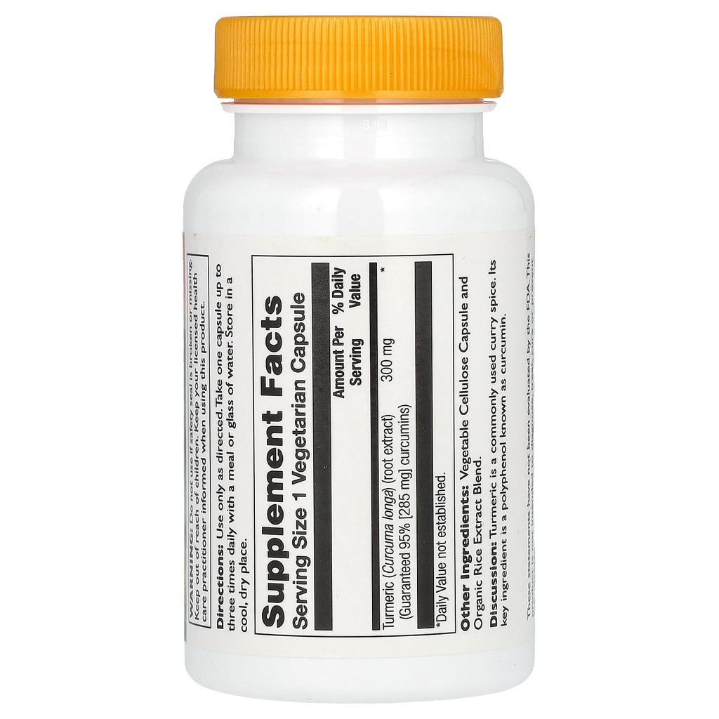 Thompson, Turmeric Curcumin, 300 mg, 60 Veggie Capsules