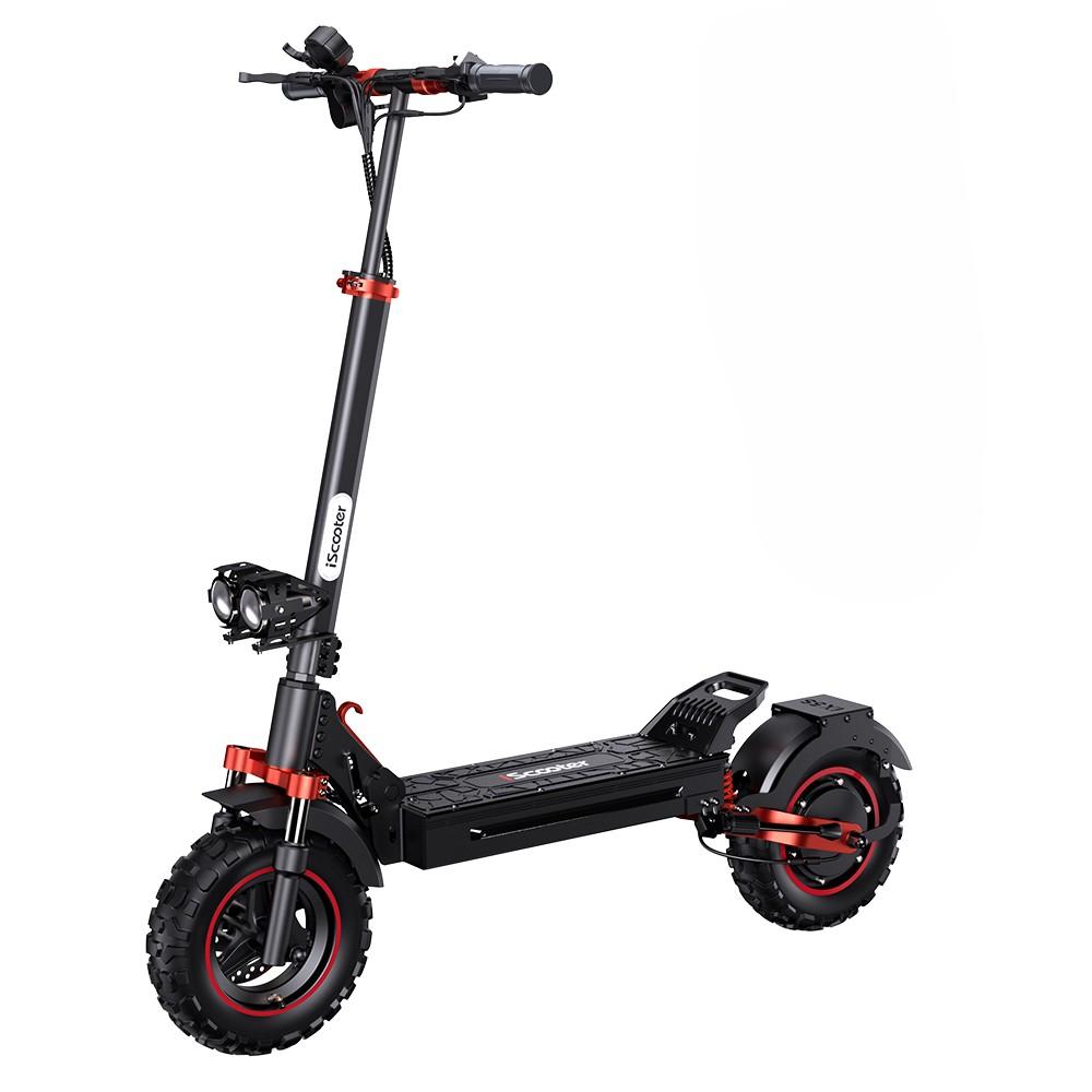 iScooter iX5S 11" Off-Road Electric Scooter - 1000W Motor,48V/15AH Battery,65KM Range,Dual Disc Brakes,(NO ABE)