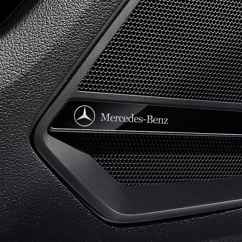 3D Metal Emblem Sticker Car Interior Decoration Styling Decals For Mercedes Benz AMG W203 W205 C300 W206 W108 W124 W126 W140