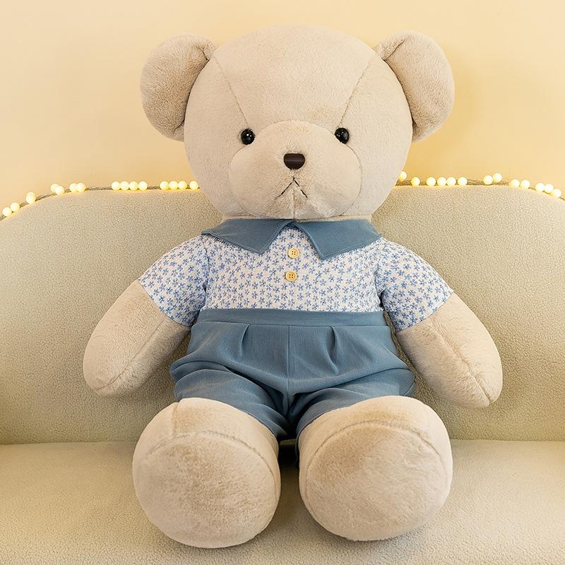 

Couple Teddy Hugs Bear Queen Press Ragdoll A Pair Of Plush Toys For Girl S Valentine S Day Birthday Gift 55cm（0.56kg）