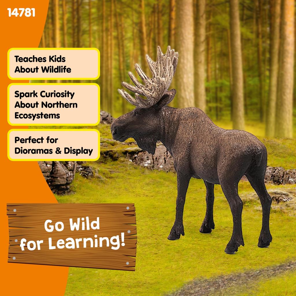 Schleich Wildlife Elk Figure 14781 (Male)