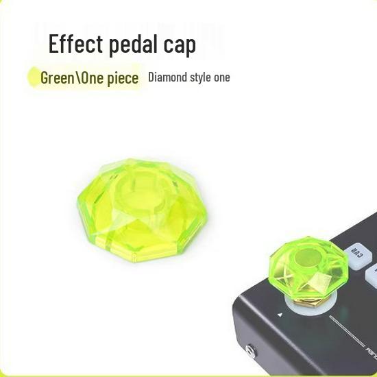 Diamond Multi-color Electric Guitar Pedal Caps - Foot Accessories for Single Pedals