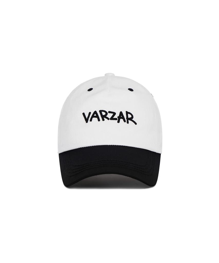 Bajal Scribble Two-Tone 5-Panel Cap White/Black