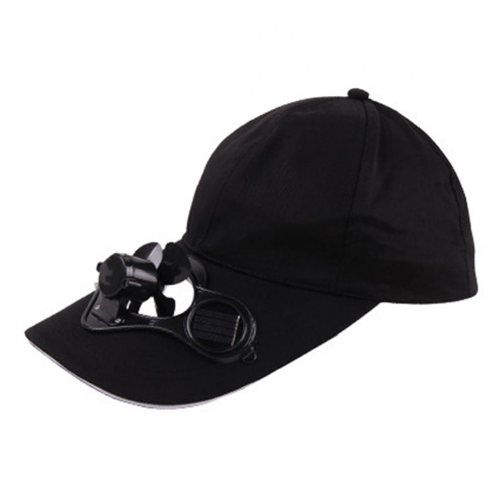 Summer Men Hats Unisex Outdoor Sports Baseball Caps with Solar Power Cooling Fan Hat for Women