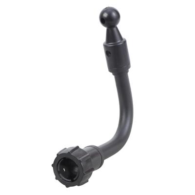 360-Grad-Dreh-Verlängerungsarm Flexible Adapter 17-mm-Kugelhalterung Verstellbare Halterung für Lüftungsschlitz im Auto Armaturenbretter Handyhalter