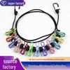 12-Color Non-Slip No-Trace Clothesline for Outdoor Drying