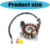 Motorcycle Generator Magnetor Stator Ignition Coil Replacement Stator Magnetor Plate for 250cc JS250 250 Easy to Install