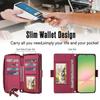 WEFOR Crossbody Wallet Case for Samsung Galaxy A57 A56 A55 A54 A37 A36 A35 A26 A25 A17 A16 A15 RFID Zipper Flip Cover Card Slots