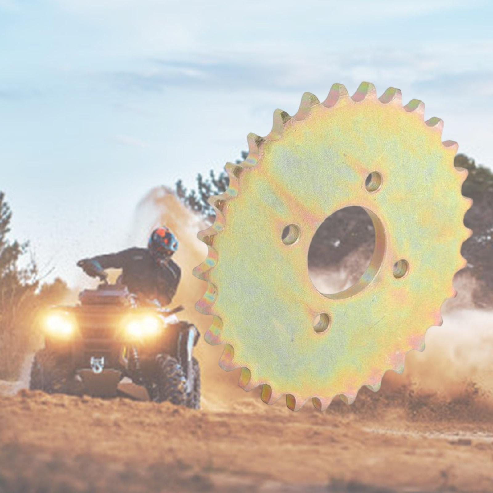 

Precise Cut Rear Sprocket For ATV 530.30T Enhanced Durability Universal Compatibility High Strength Steel Construction 1