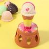 Montessori Simulation Ice Cream Kitchen Toy Dessert Ice Cream Stack Up Balancing Toy  Kids