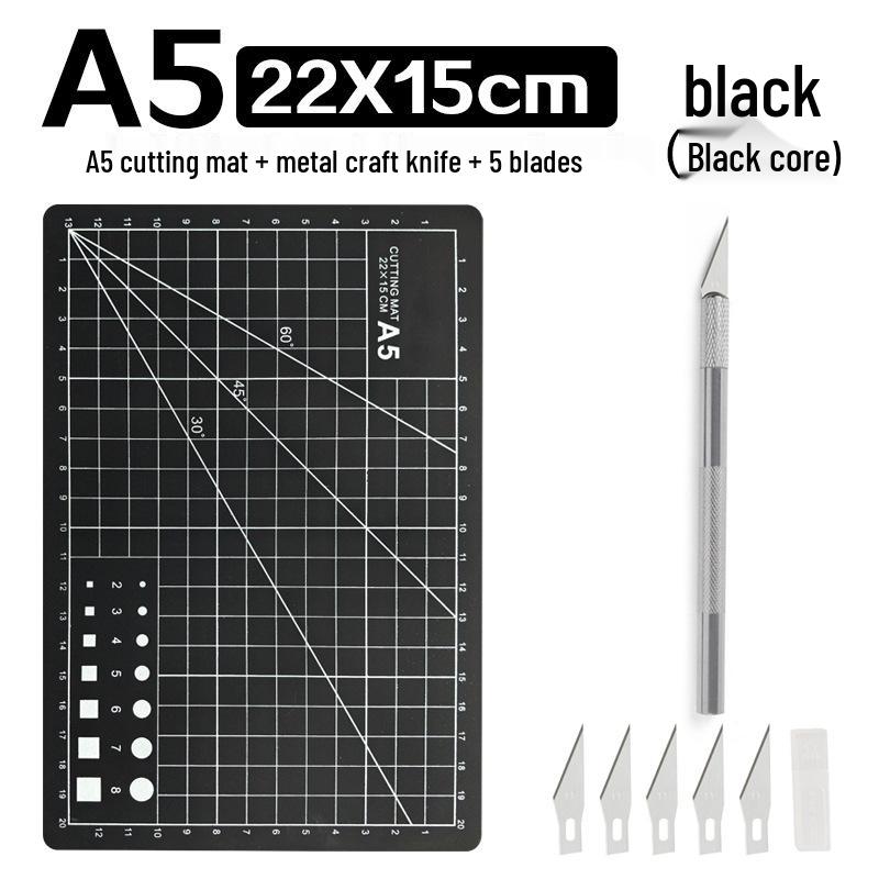 A5 3mm Thick Cutting Mat Board for Crafts & Writing