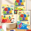 4/1Pcs 3D Magic Stereoscopic Painting Creative Fun Magic For Kindergarten 3-7 Years Old Thinking Training Coloring Sketches