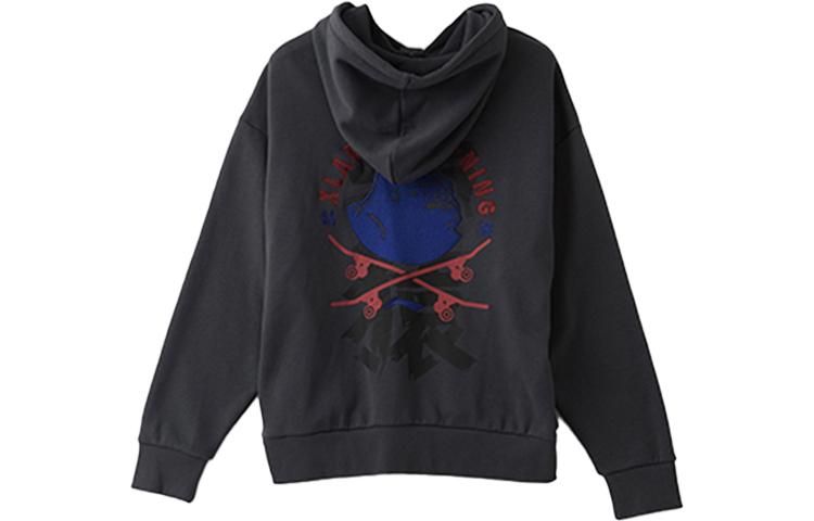 Спортивная модная коллекция Li Ning Свитшот мужской Черный AWDQ997-2 M
