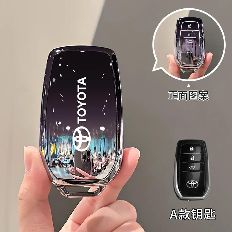 

Чехол-оболочка из ТПУ для автомобильного ключа, брелок для Toyota CHR Camry Corolla RAV4 Highlander C-HR Prius Land Cruiser Prado, аксессуары