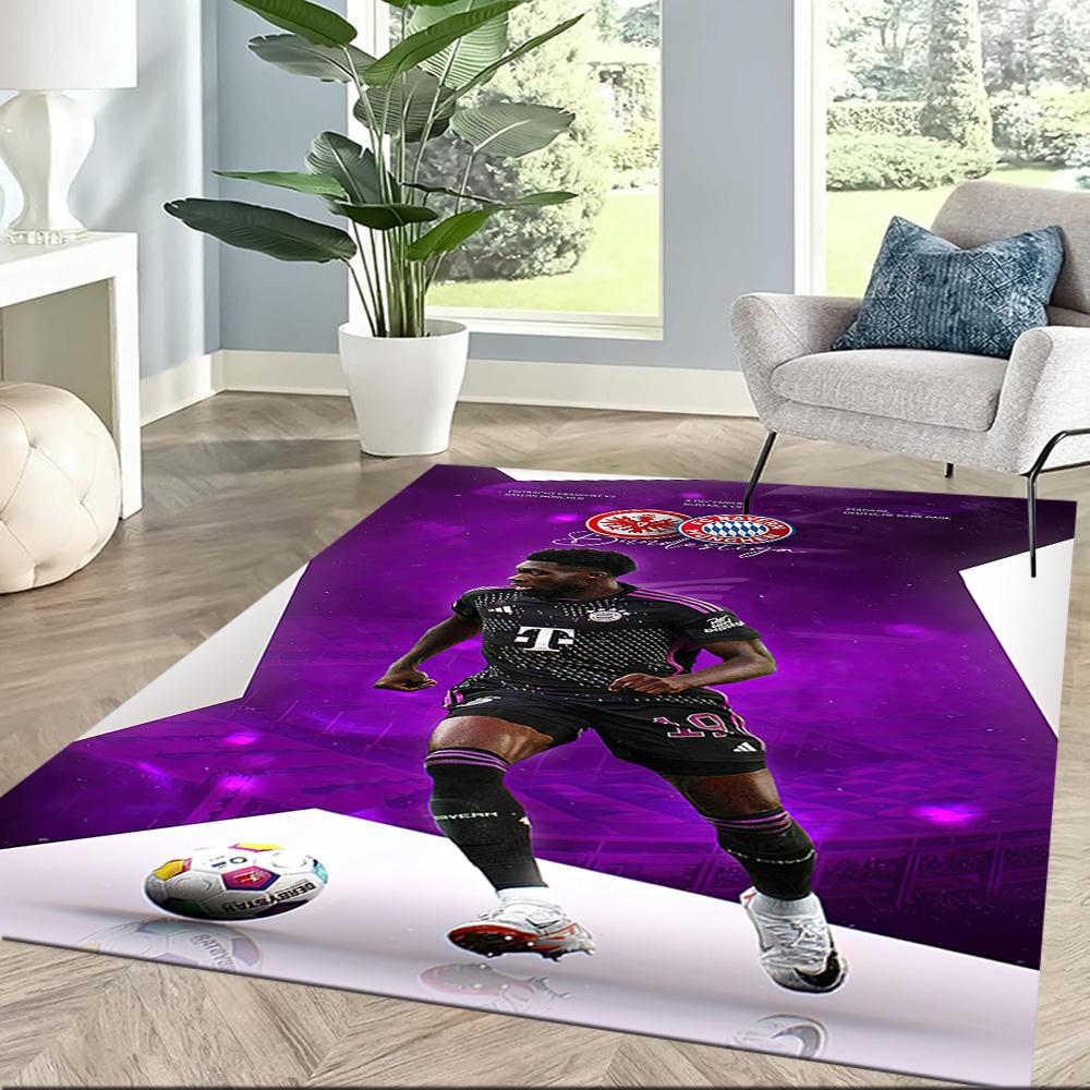 Bayern Munich Floor Mat Perfect for Game Room Entryway Kitchen Hallway Anti-slip Rug Anime Office Decor Perfect Birthday/Christmas Gift Idea