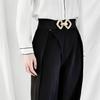 Waist Cincher Chain Dancers Costume Belt for Wrap Dress Elastic Chain Belt for Suit Skirt Jeans Body Jewelry