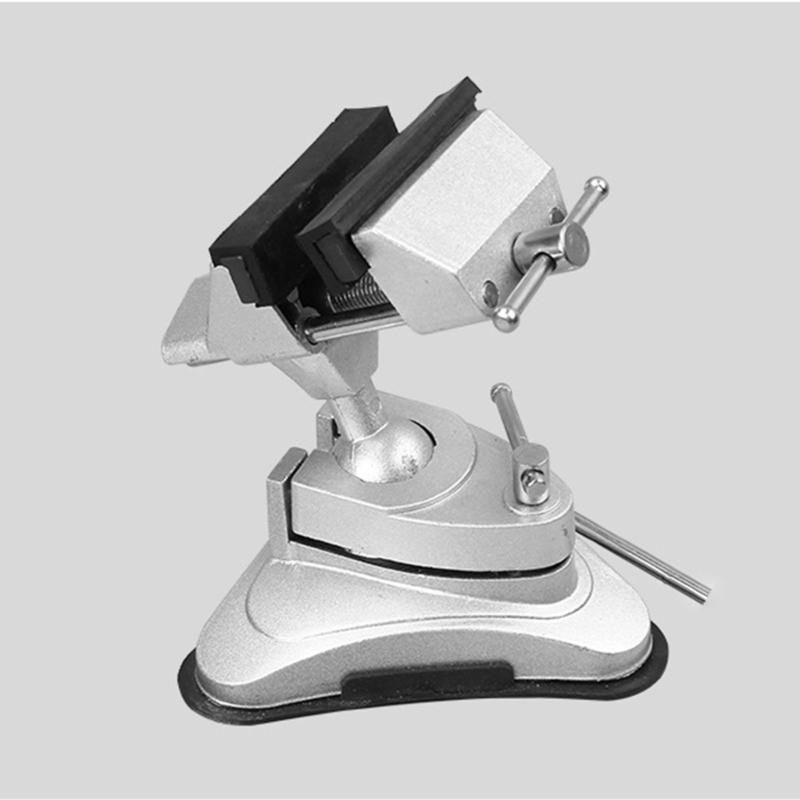 Adjustable DIY Table Vise Bench Clamp Suction Cup Base Carving Fixture Crafts