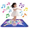 Skirfy Piano Dance Educational Toy with 4 Automatic LED Play Volume Flexible Perfect As a Birthday Gift for Elementary School Girls Mat, Mat, Modes,