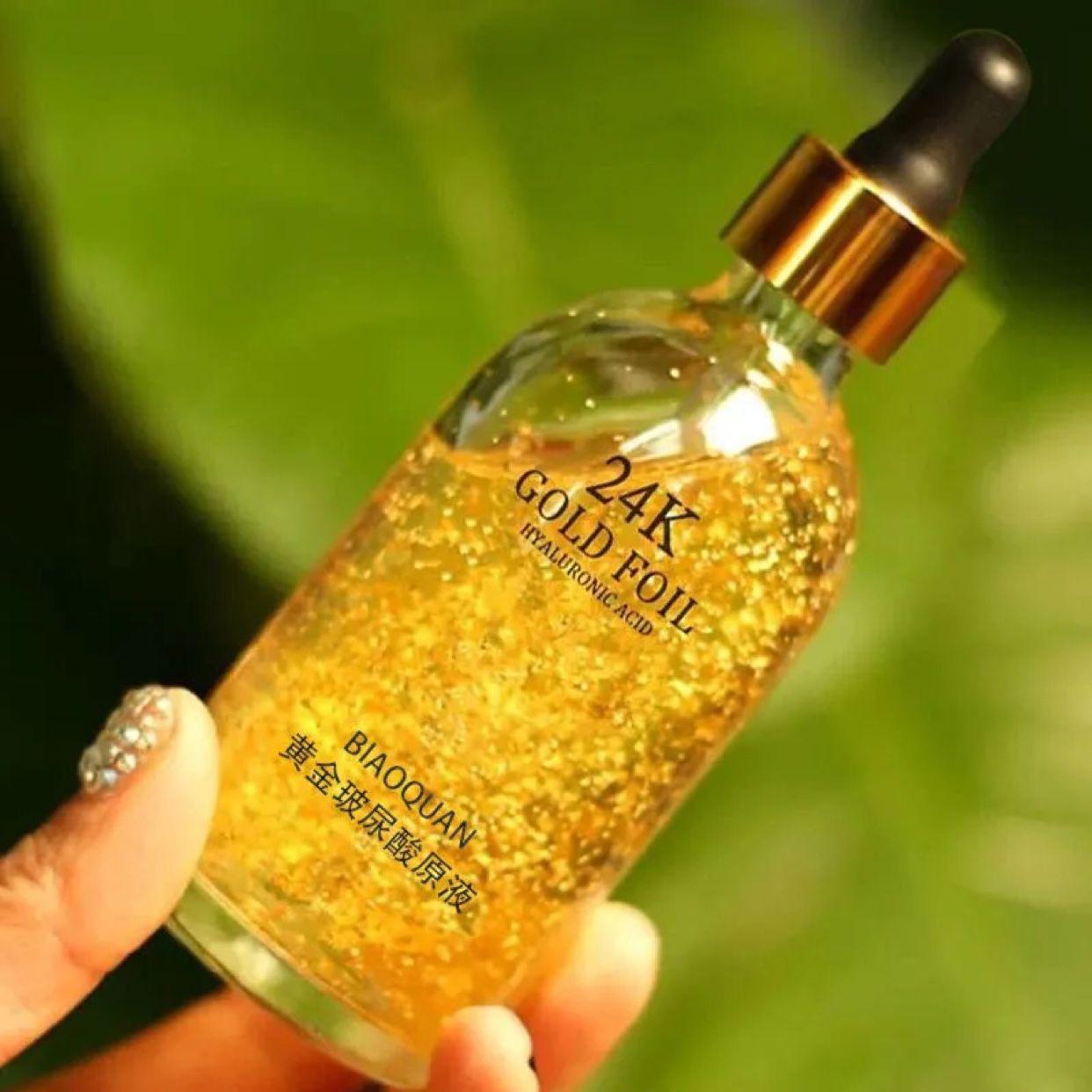 

Есенція з 24-каратним золотом: Справжня сироватка з гіалуроновою кислотою для звуження пор і підтягнення шкіри, зволожує. Normal specifications