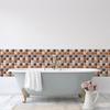 Bathroom Safety Floor Stickers 6PCS PVC Slip Proof Adhesive Wall Decals For Shower Floor Tiles Kitchen Sink Installation
