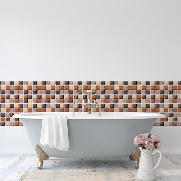 Bathroom Safety Floor Stickers 6PCS PVC Slip Proof Adhesive Wall Decals For Shower Floor Tiles Kitchen Sink Installation