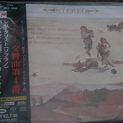 CD GUSTAV MAHLER, NEW YORK PHILHARMONI - Symphony No. 4 In G Major SICC10058 Sony Classical 2007 Japan ObiClassical Used