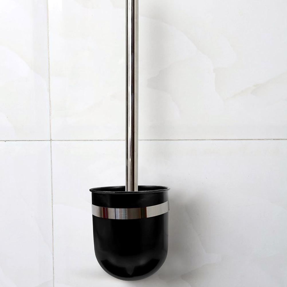 2 Pezzi Portaspazzolino da WC Contenitore Tazza Scrubber Plastica Accessorio Bagno Casa Scaffale Portaspazzole Contenitore Tazza Spazzolino da WC