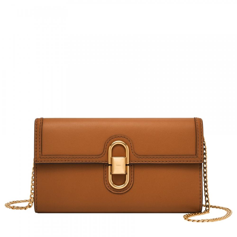 

Женский кожаный кошелек через плечо Fossil Avondale