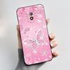 Coque de téléphone imprimée pour Itel A16 / A16PLUS / A23 / ITEL Alpha Lite Funda Coque Souple en Silicone Noir Coque Fleurie Mignonne Capa