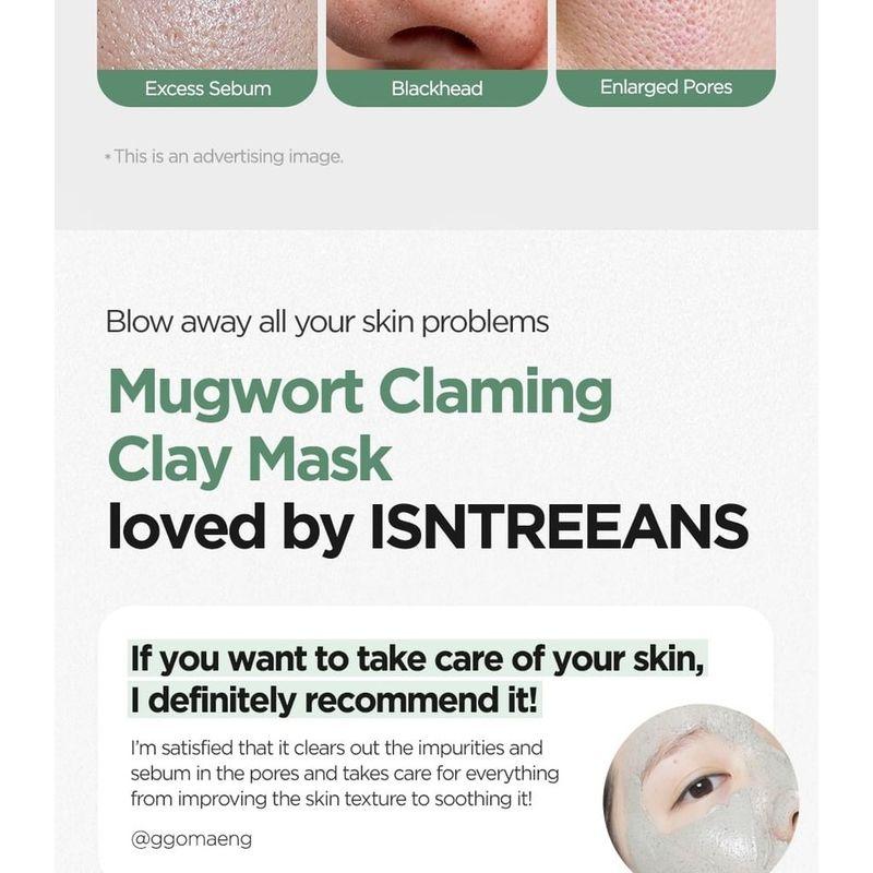 Isntree - Mugwort Calming Clay Mask Jumbo