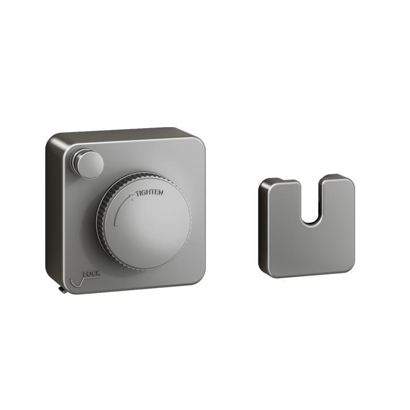 Retractable Clothesline Indoor Invisible Retracting Clothes Drying Laundry Line Wall Mounted Non-Sagging Clothes Hanger Line