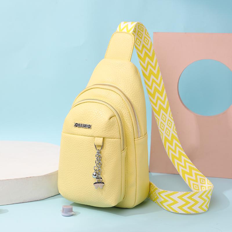 Women Bag Fashion Ladies Daily Chest Bag One Shoulder Crossbody Bag Girls Small Short Trip Travel Carry Bags Simple Messenger
