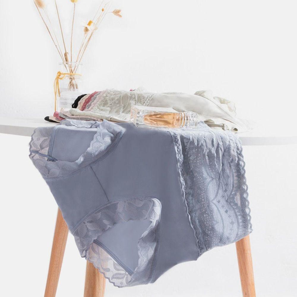 Shapewear Lace Seamless Briefs High Waist Slimming Underpants Tummy Control Underwear  Summer