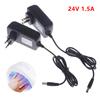 24V 1.5A Power Supply Adapter Charger 36W Eu Plug Ac 100-240V For Uv Led Light Lamp Nail Dryer