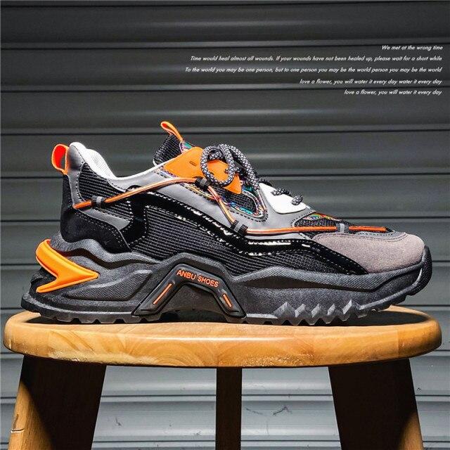 Men 'S Sneakers Fashion Breathable Male Running Shoes High Quality Platform Tenis Masculino  Plus Size 44