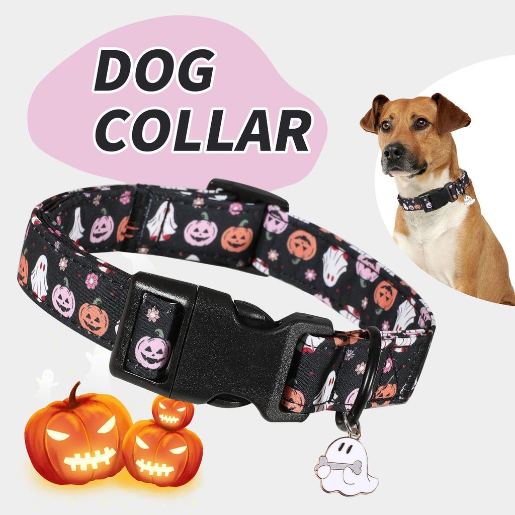 Halloween Dog Collars Anti Bite Neck Covers Pet Necklace Specific for Going Out Necking Large Medium Small Dog Cat Collars
