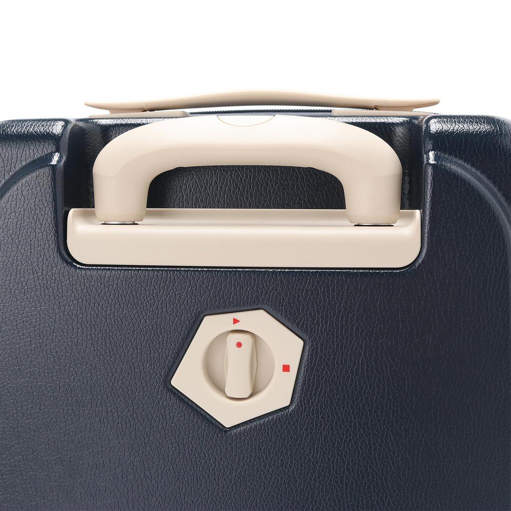 Hunt Handgepäckkoffer, Kleine Größe, 1-2 Tage/2-3 Tage, 30L, Rollenstopper, Doppelrollen, TS-Zahlenschloss, 2,8 kg, Polmelo, Nein. 05871