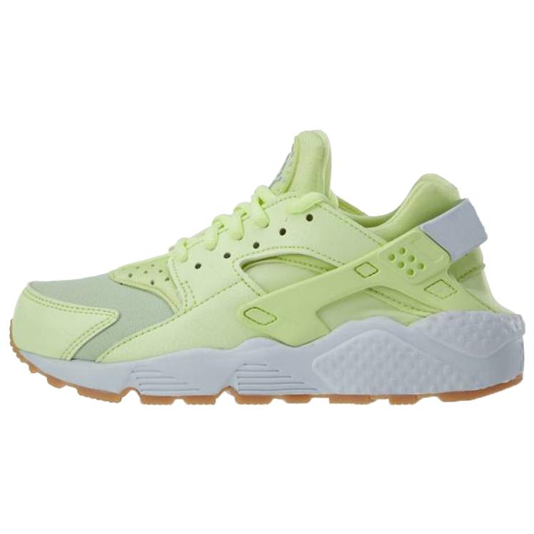 New Nike Air Huarache Run Barely Volt White Gum Yellow Women's 634835-702