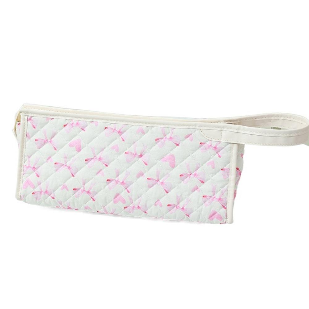 Large Capacity Hair Dryer Storage Bag With Handle Space Saving Cosmetics Storage Bag Dustproof Soft Stationery Organizer