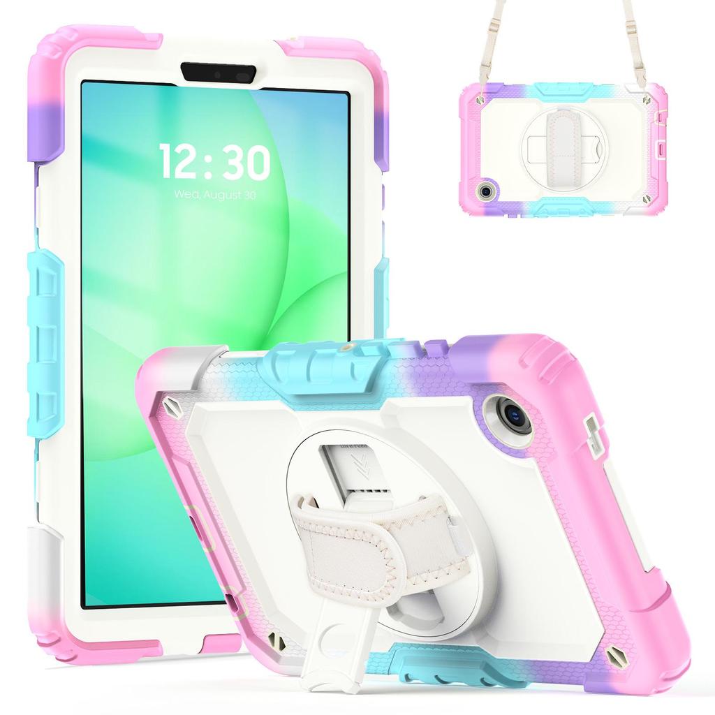 Drop-Proof Silicone Protective Case with Strap for Samsung Tab A11 A9