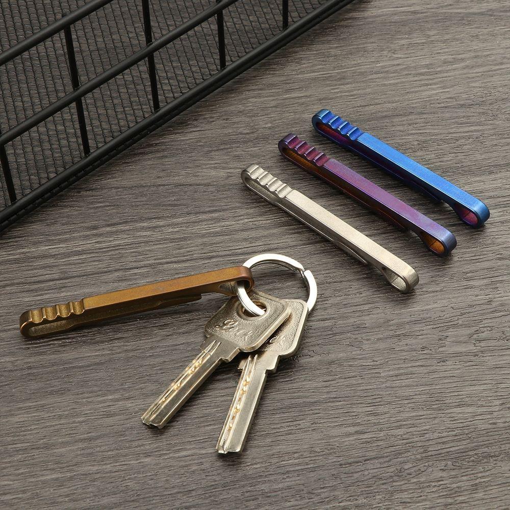 

Camp Tool Открывалка для бутылок EDC Восьмиугольный брелок для похода Зажим для ремня Многофункциональный брелок Титановый зажим Ti
