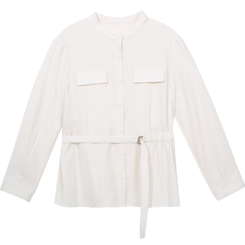 BETU Women s Adjustable Waist Long Sleeve Shirt S