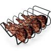 Rib Rack for Grilling Non Stick Metal Barbecue Tools Steak Holders Grill Stand for Kitchen Outdoor