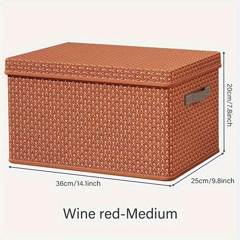Foldable  Canvas Storage Box – Rectangular Organizer for Home, Kitchen, Closet, Toys, Travel – Declutter & Gift