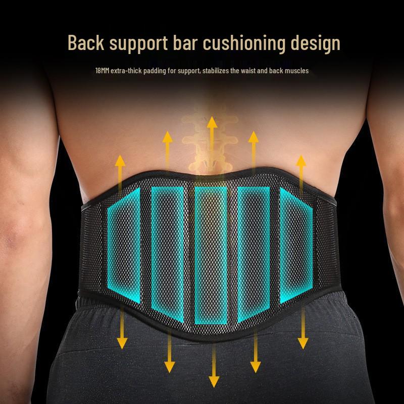Professional Weightlifting Belt for Men & Women - Comfortable Waist & Back Support for Squats, Deadlifts, and Powerlifting Training